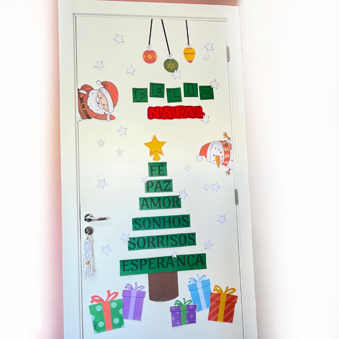 Painel de Natal + Cartinha para o Papai Noel - Loja das Profs